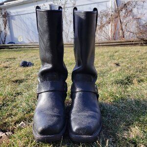 Leather Motorcycle Boots